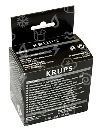 tekutý čistič na systém CAPPUCCINO KRÜPS XS900010, 2 x 100ml